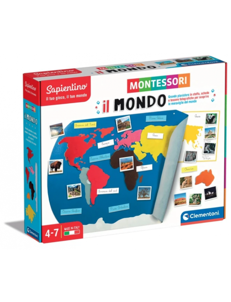 Clementoni - Montessori - Il Mondo 16371 Clementoni - 1