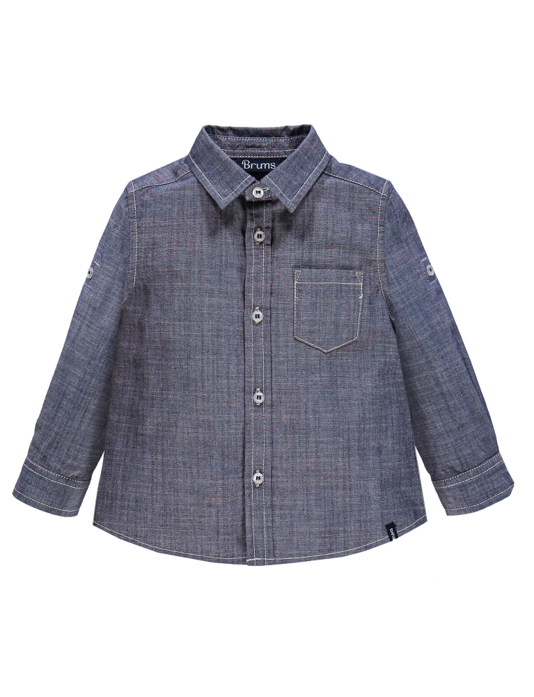 Brums - Camicia micro oxford 221bddc002 289 BRUMS - 1