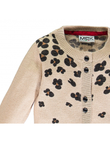 Mek Coreana tricot con stampa Marrone 203MEHC001 333 MEK - 3