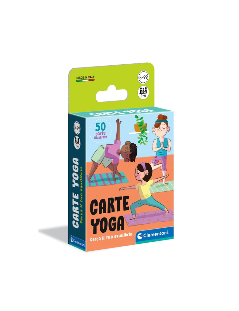 Clementoni - Carte yoga 16300 Clementoni - 1