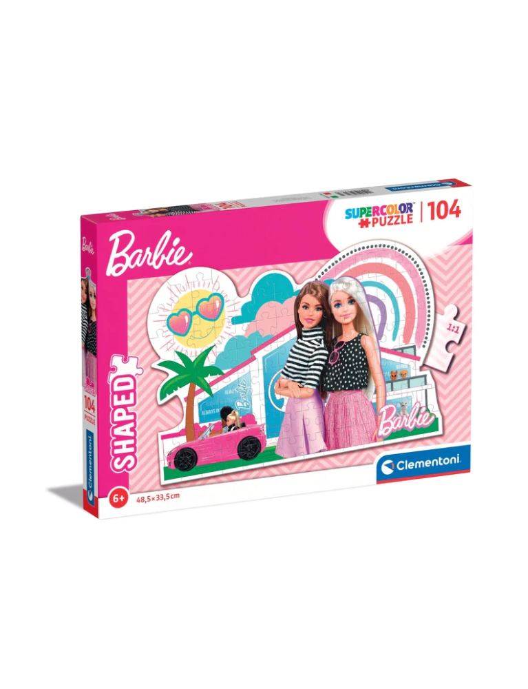 Clementoni - Puzzle shaped barbie 27163 Clementoni - 1