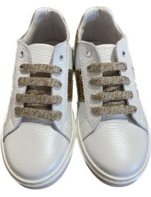 Primi Passi - Sneakers perlato bianco/oro 2304 MISTER JERRY - 3