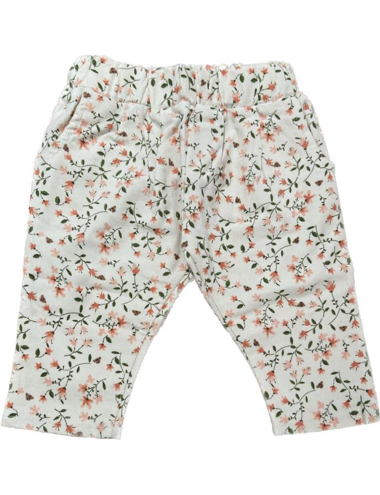 Yours - Pantalone a costine stampa fiori AY7516 Yours 02 Tandem - 1