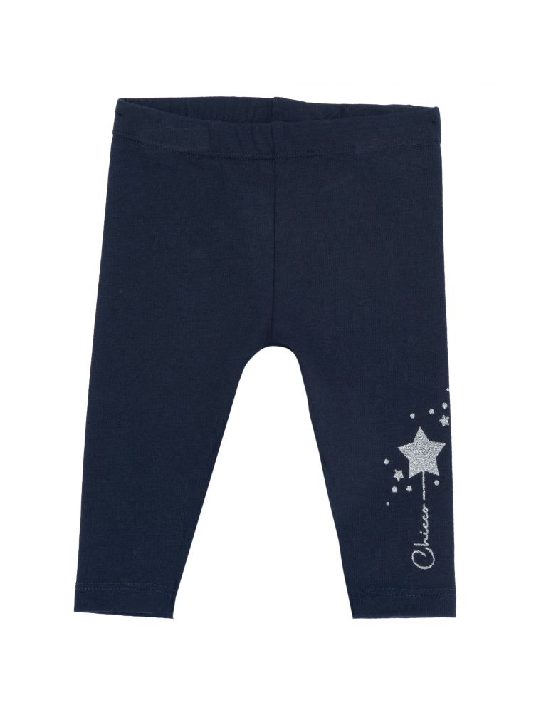 Chicco - Leggins blu caldo cotone 02889 Chicco - 1