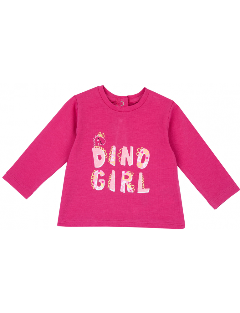 Chicco - T-shirt manica lunga ( Dino Girl  ) 05478 fuxia Chicco - 1