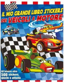 Edibimbi - Il mio grande libro stickers dei veicoli a motore Edicart Style - 1